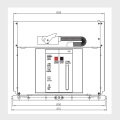 VSG-24KV Draw Out Type VCB com postes incorporados disjuntor de vácuo